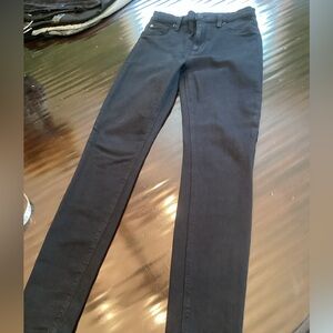 Hudson black skinny stretch jeans